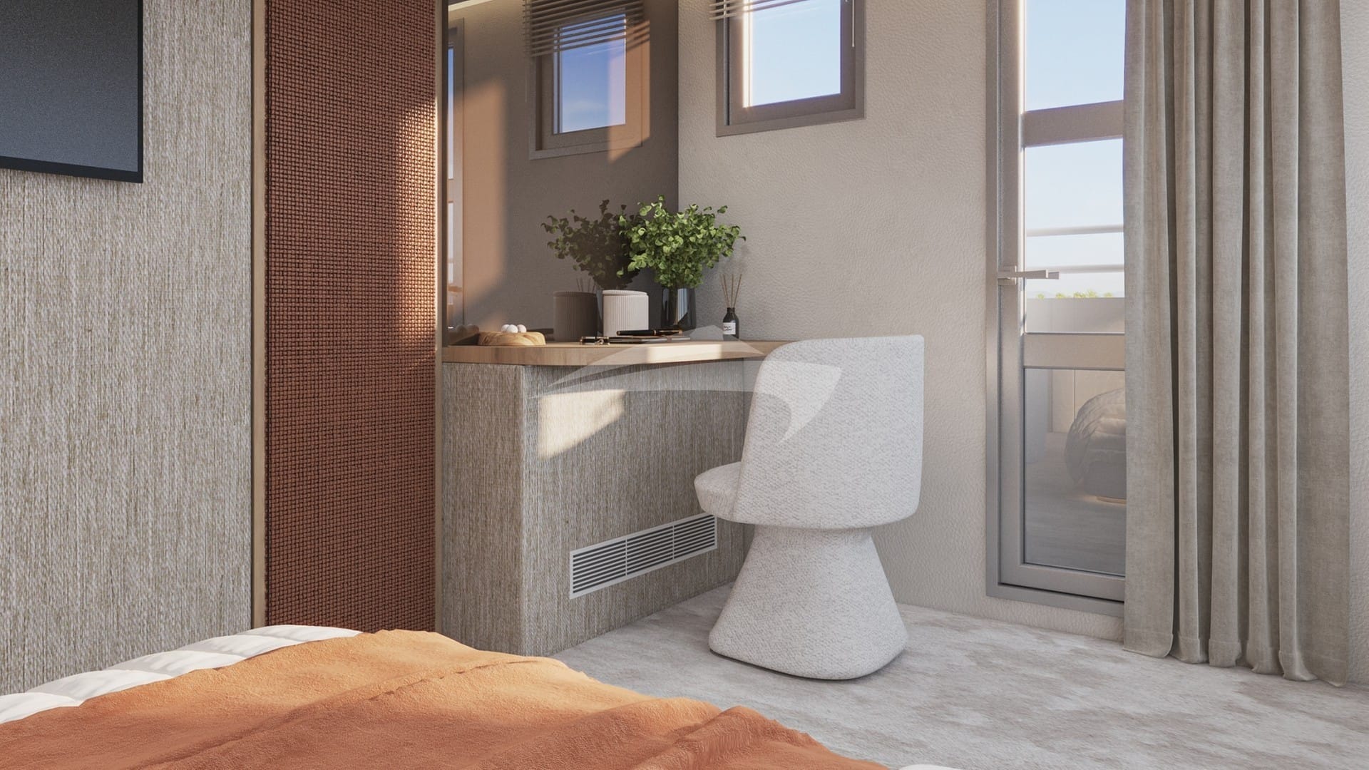 Master Stateroom - Upper deck