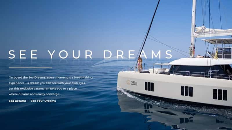 SEA DREAMS 18m sailing yacht charter, photo 4