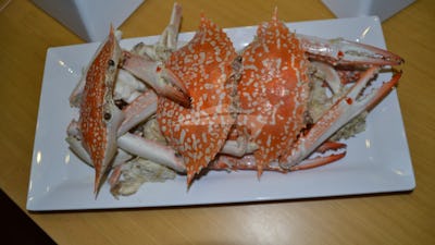 Fresh Crabs with Thai Sauce