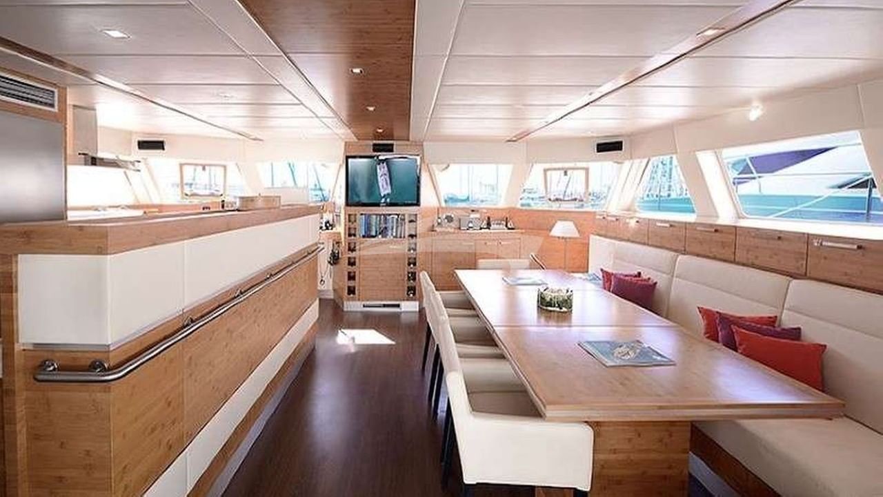 Main Saloon and Dining Area