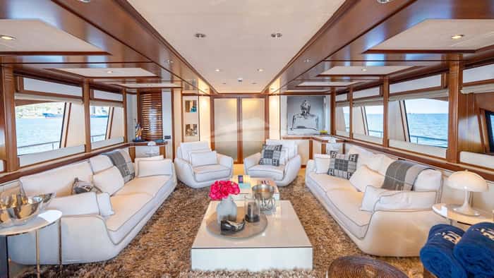 BUNKER 41m motor yacht charter, photo 5