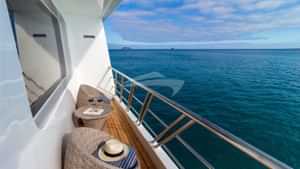 Private balcony cabin