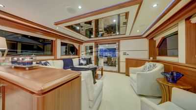 Main Saloon Facing Aft