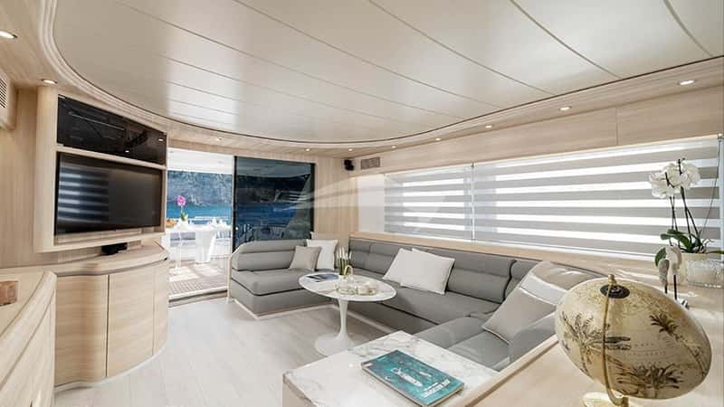 GEMINI 3 26m motor yacht charter, photo 4