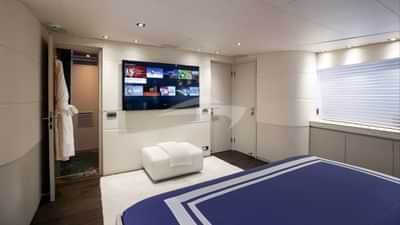 Master Stateroom with TV