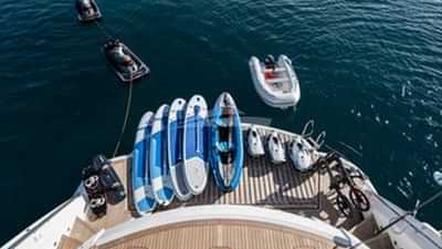 Swim Platform and Water Toys