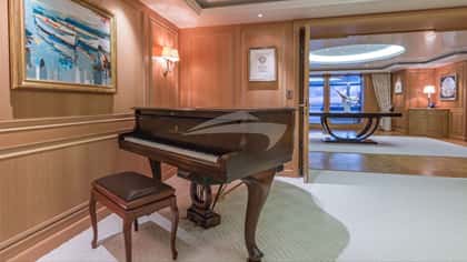 BELLA VITA 76m motor yacht charter, photo 12