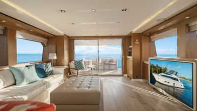 Main Saloon Looking Aft