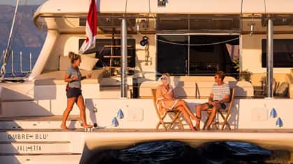 OMBRE BLU3 21m sailing yacht charter, photo 11