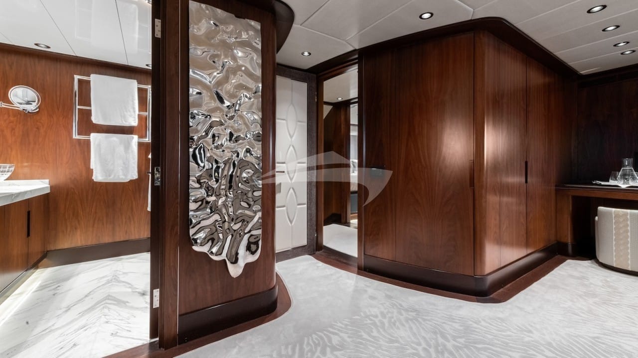 Master suite is en suite and large storage