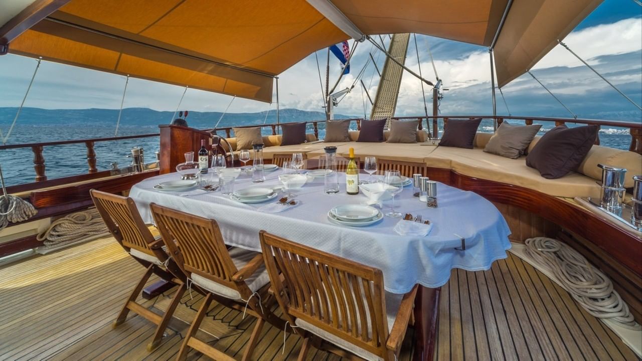 Aft Deck Dining