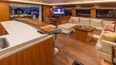 Saloon, looking aft