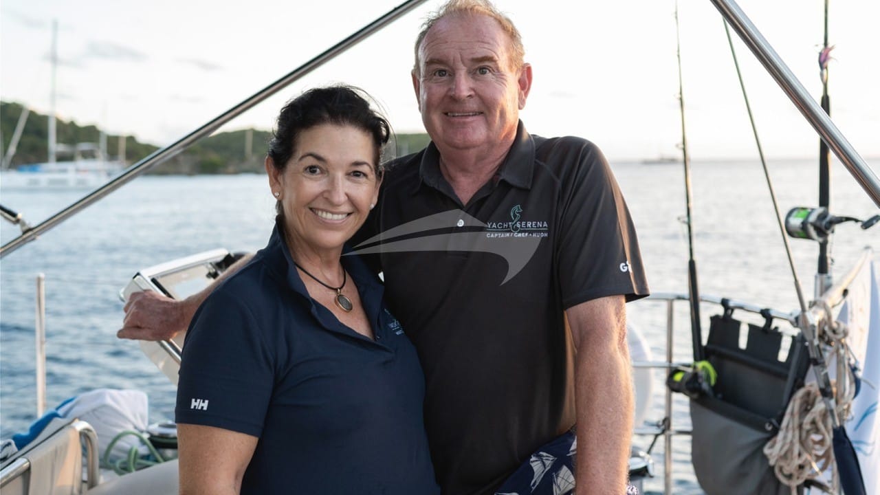 Luxury charter yacht crew for SERENA