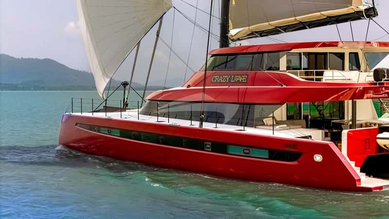 CRAZY LOVE 27m sailing yacht charter, photo 4