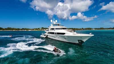 At Anchor With Jet Skis