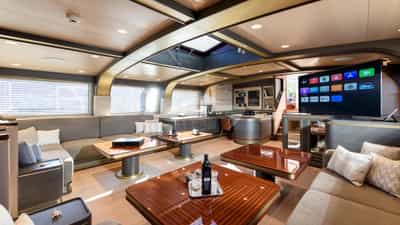 Main saloon with