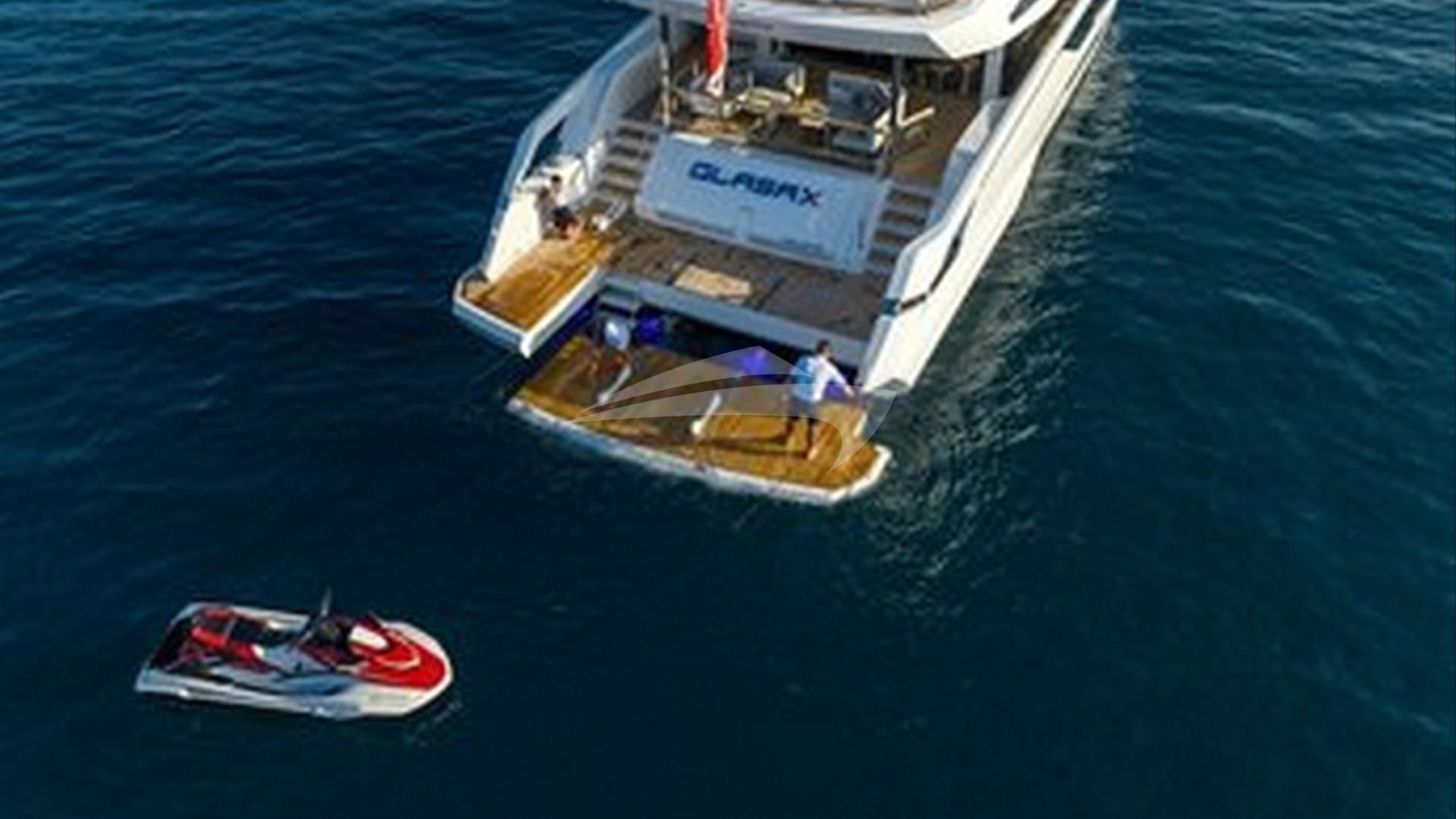 Aerial View and Water Toys