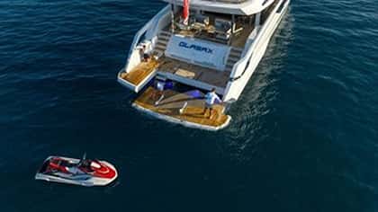 GLASAX 27m motor yacht charter, photo 12
