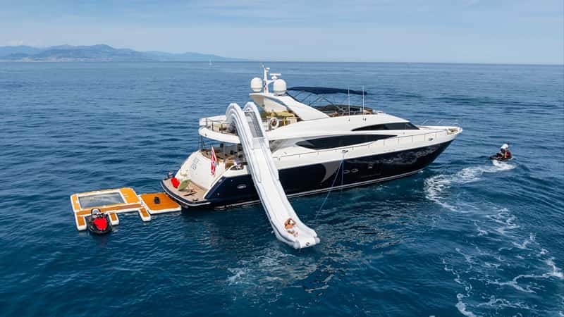 BLUE EYES 29m motor yacht charter