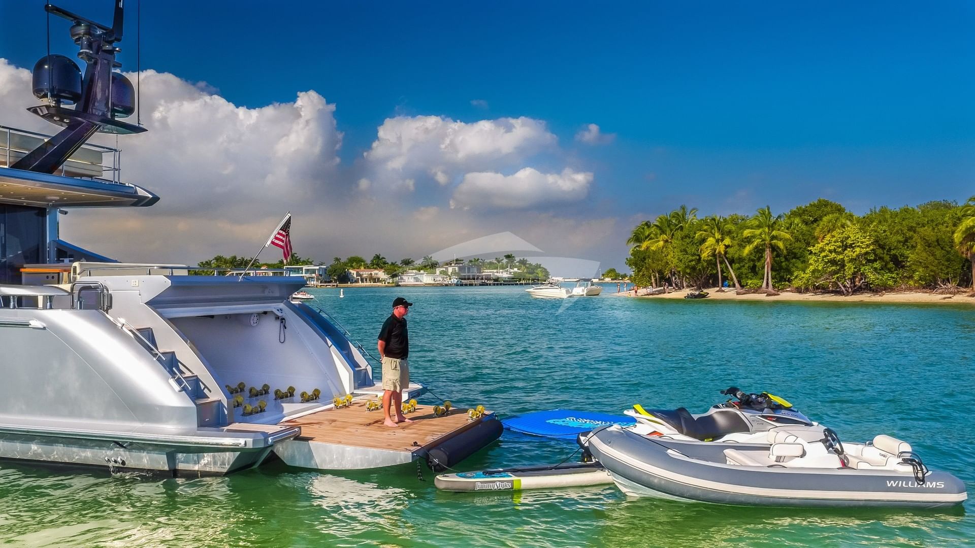 Swim Platform and Tender