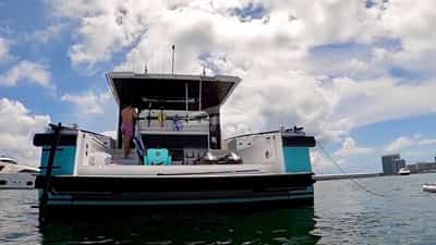 View of Aft