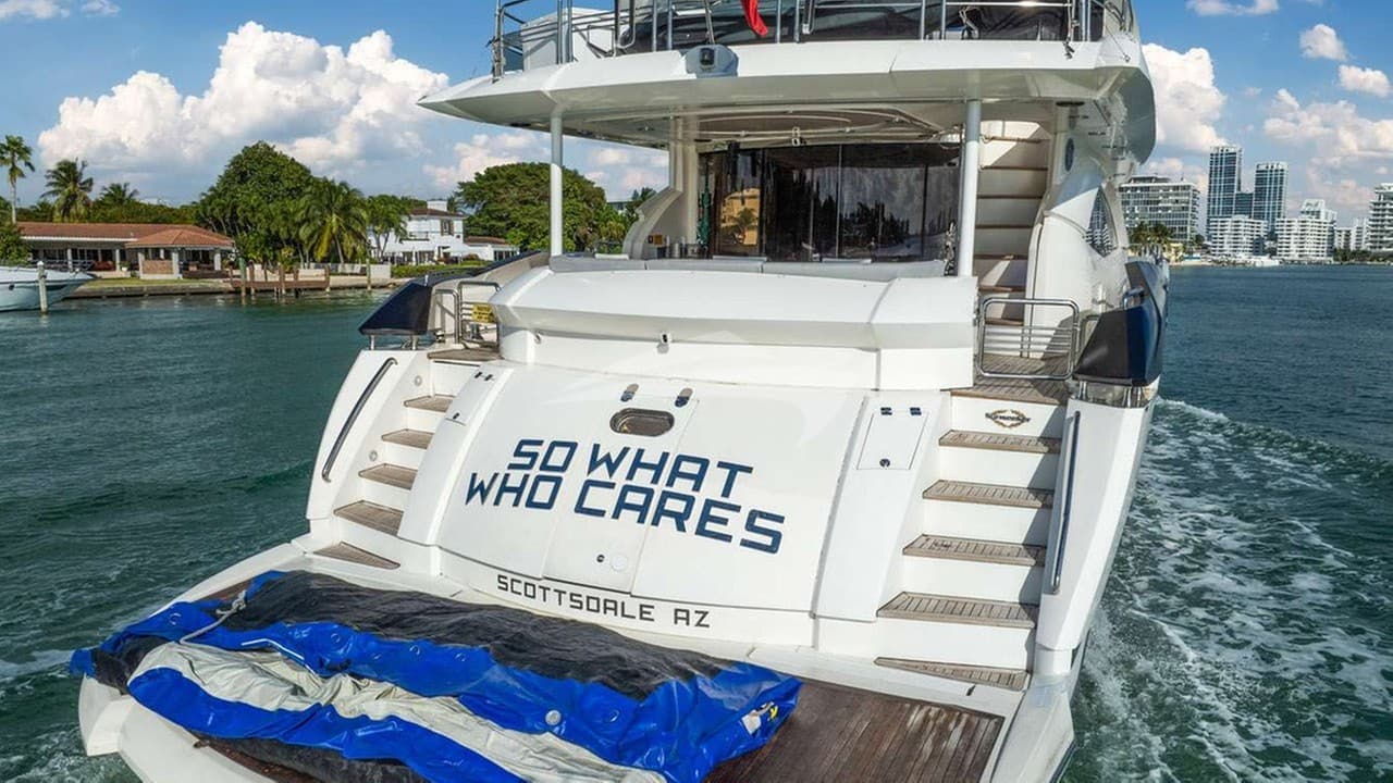 SO WHAT WHO CARES, photo from the yacht portfolio 17