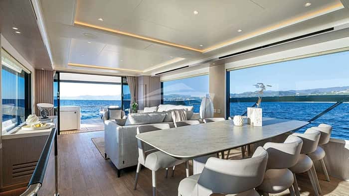 AZUR 23m motor yacht charter, photo 3