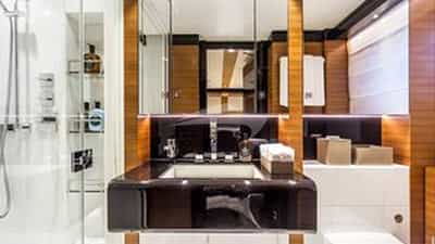 Twin Cabin Bathroom