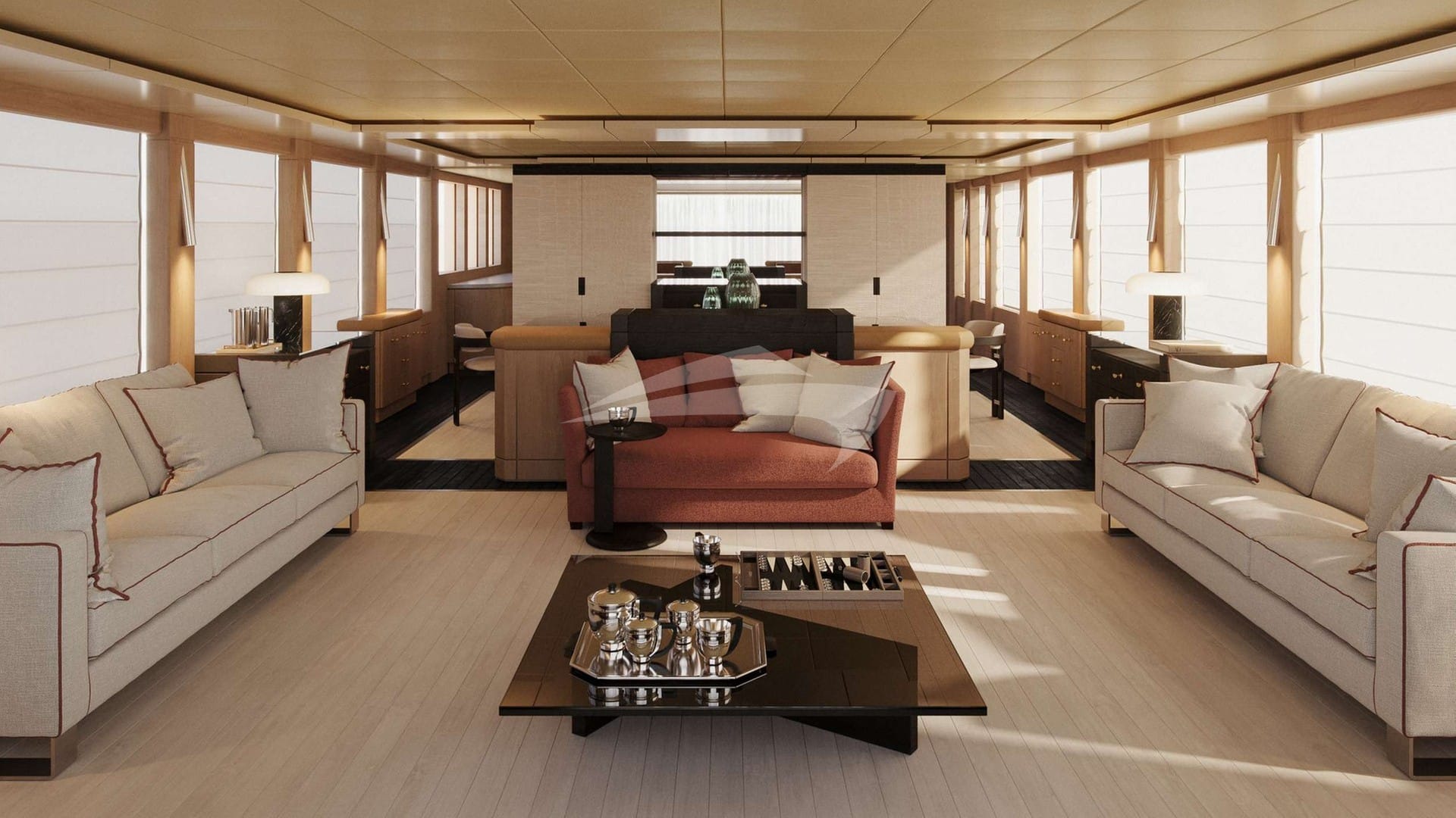 Main saloon (render photo)