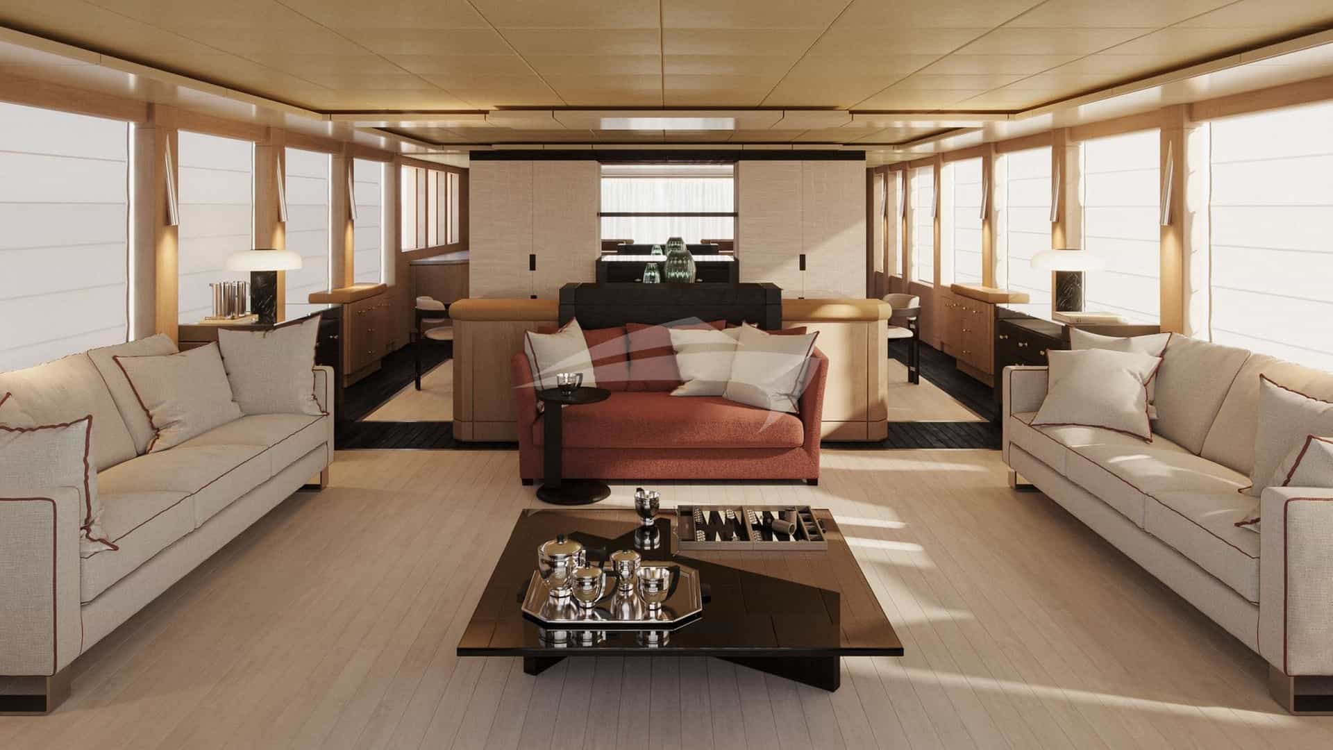 Main saloon (render photo)