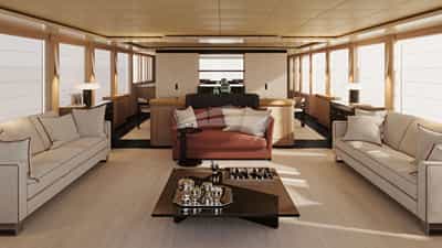 Main saloon (render photo)