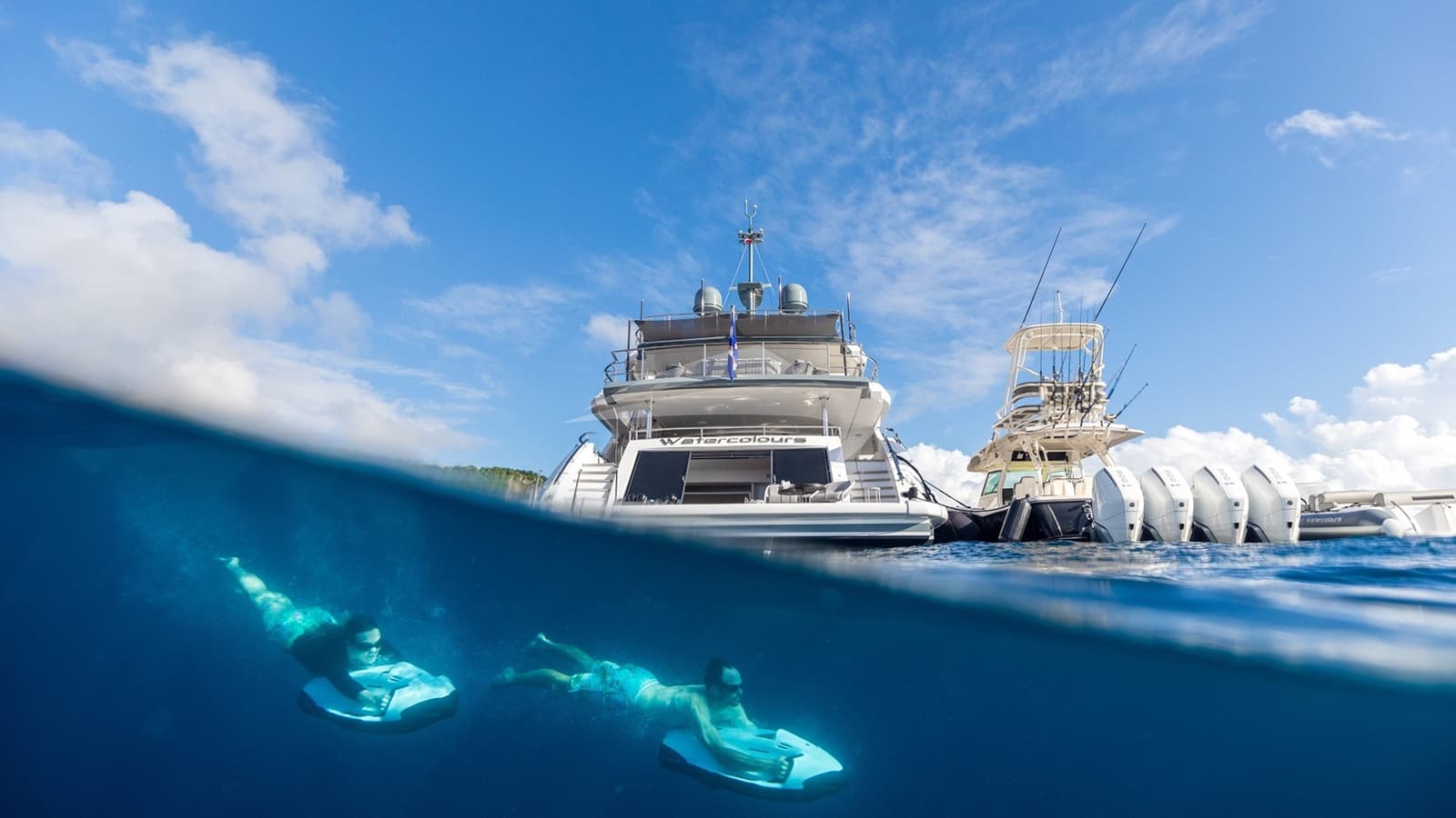 WATERCOLOURS, photo from the yacht portfolio 1
