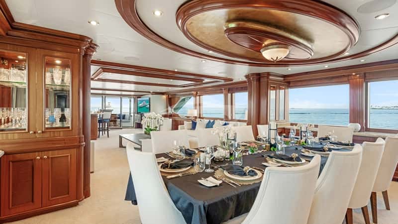 MISS STEPHANIE 42m motor yacht charter, photo 6