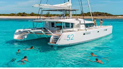 Steps off Stern make water access so easy!