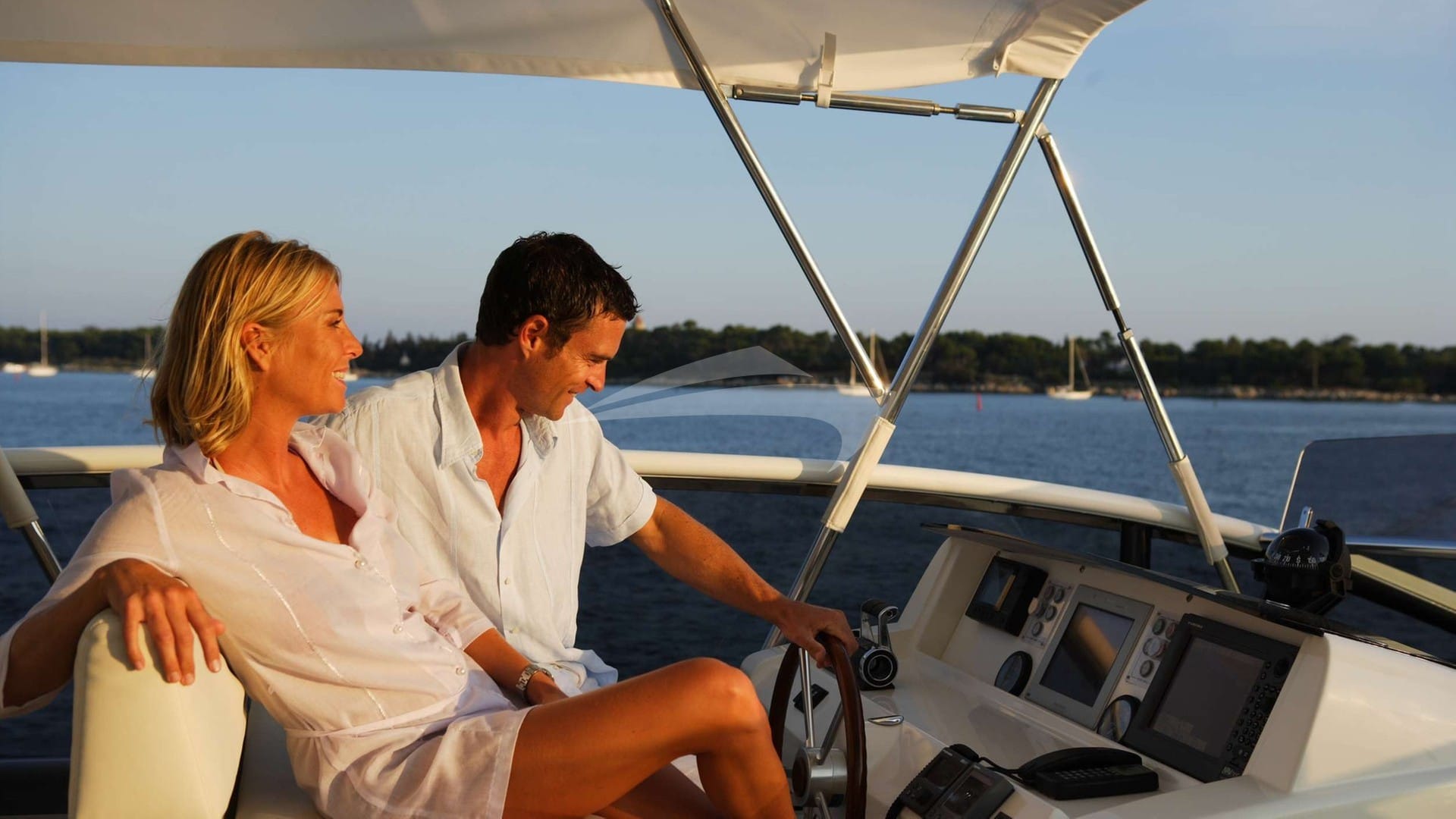 Great views from the helm