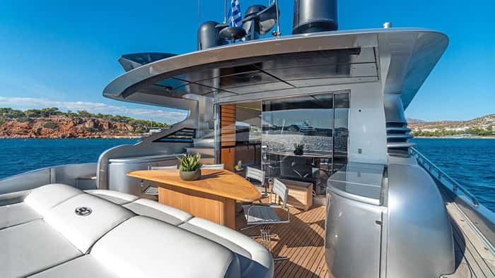 ONE 27m motor yacht charter, photo 4