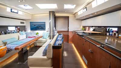 Saloon and Galley