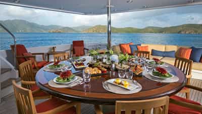Aft Deck Dining