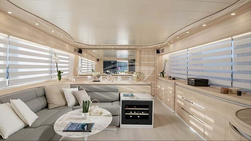 GEMINI 3 26m motor yacht charter, photo 6