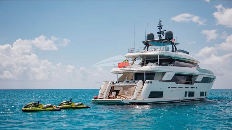 View of Aft with Water Toys