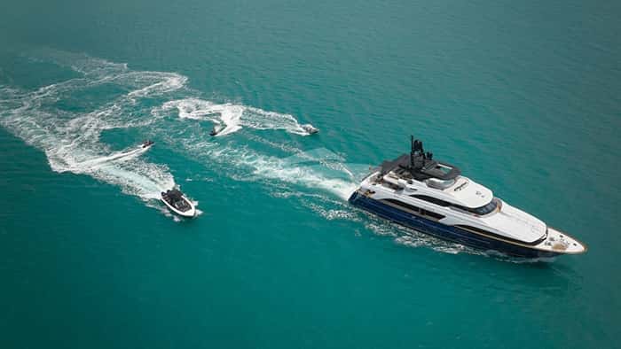 SERENO 35m motor yacht charter, photo 3