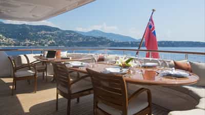 Aft Deck Dining