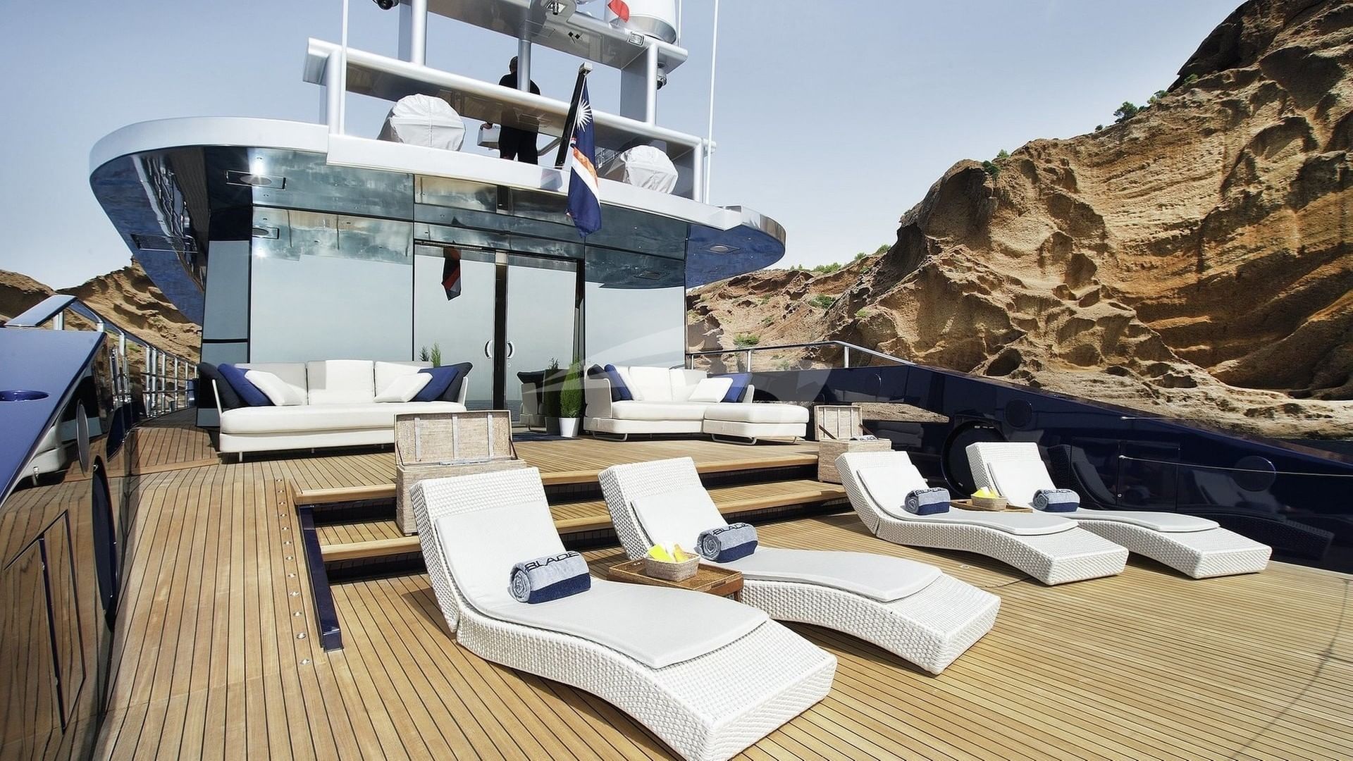 Deck and Sun Loungers