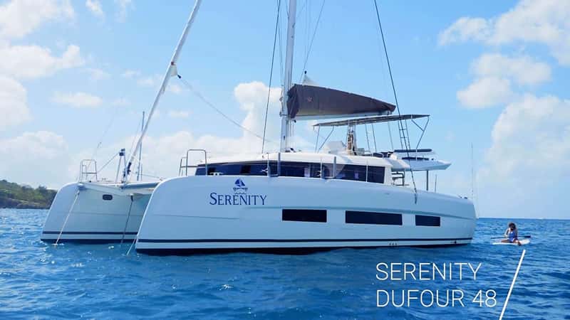 SERENITY 15m sailing yacht charter