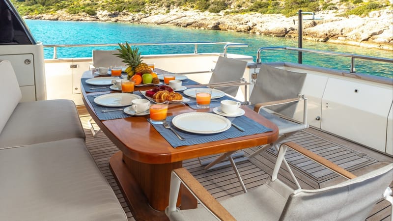 Aft Deck Dining