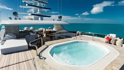 Sundeck and Jacuzzi