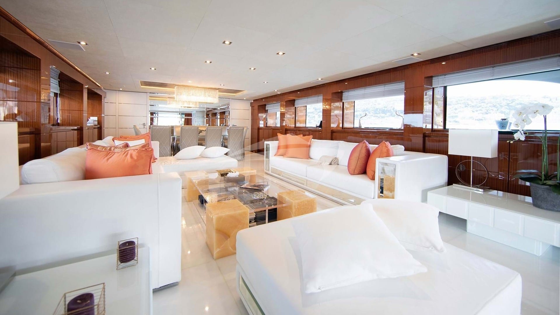 Main lounge and dining area