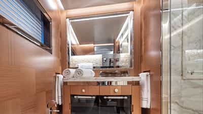 Twin Cabin Bathroom