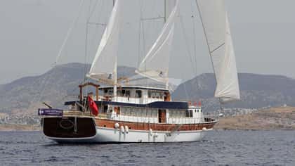 BOREAS 43m sailing yacht charter, photo 12