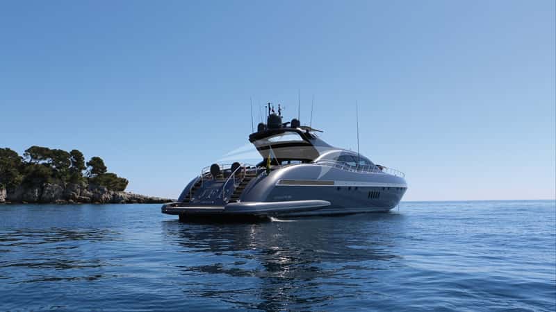 JFF 34m motor yacht charter, photo 6